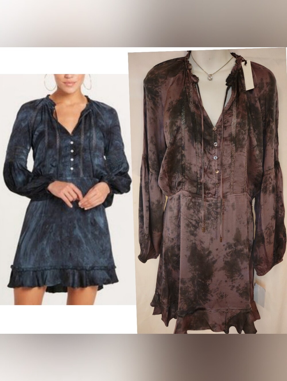 Olivaceous Plum Dress.  Sz Lrg.  NWTs
